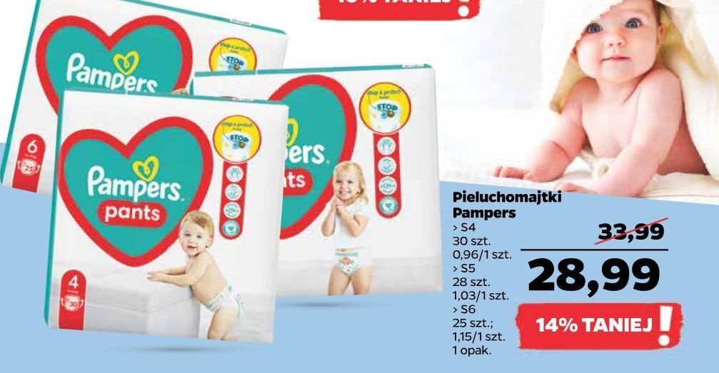 pampers 4 netto