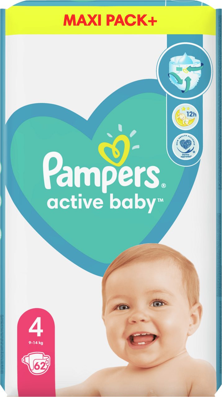 pampers 4 pieluchy