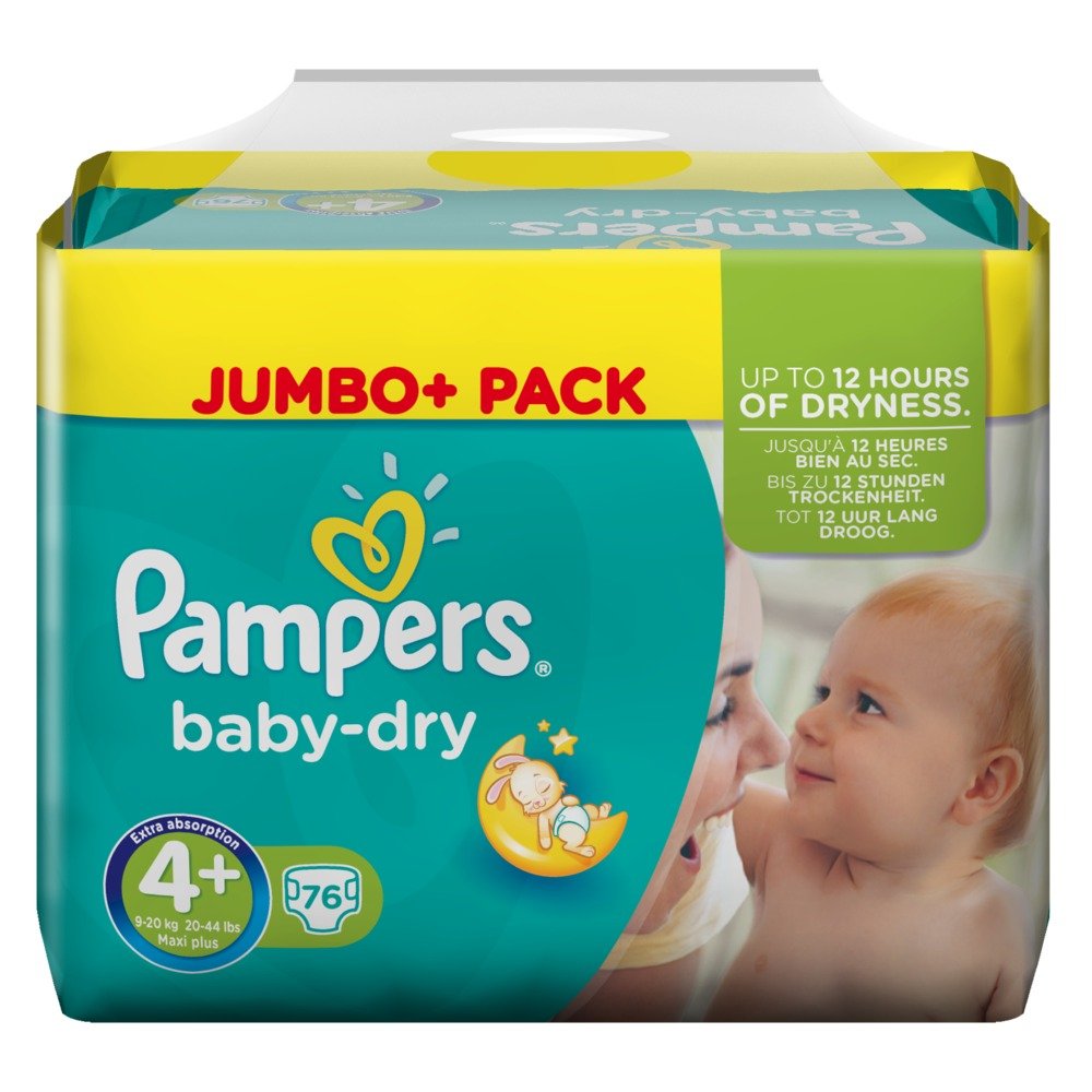 pampers 4 plus