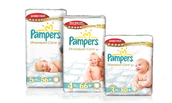 pampers 4 rodzaje