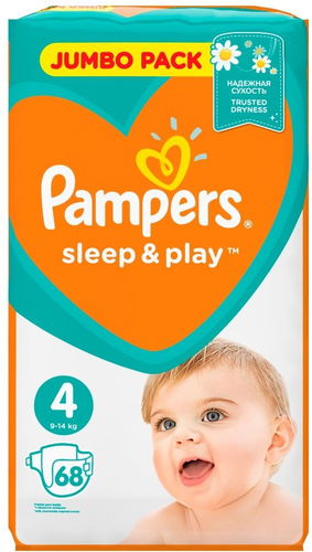 pampers 4 sleep