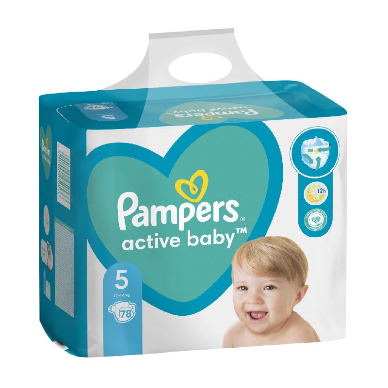 pampers 5 78szt