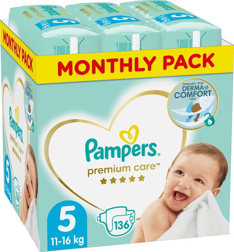 pampers 5 i 6 monthly pack