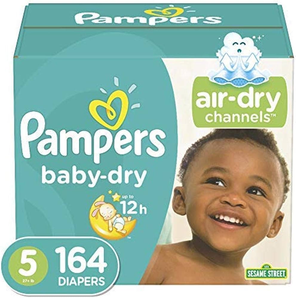 pampers 5 monthly pack