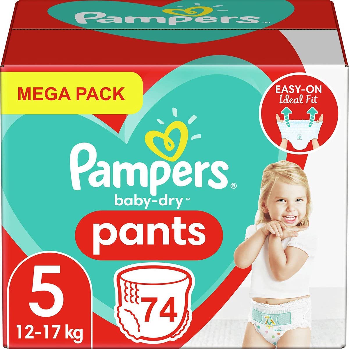 pampers 5 pants 74