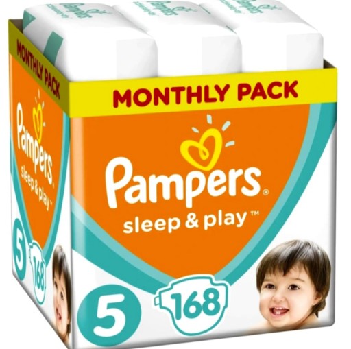 pampers 5 pomaranczowe