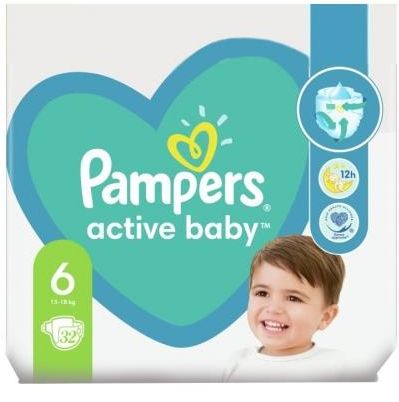 pampers 6 32 sztuki