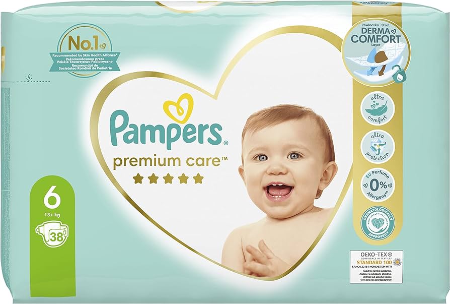 pampers 6 68sztuk