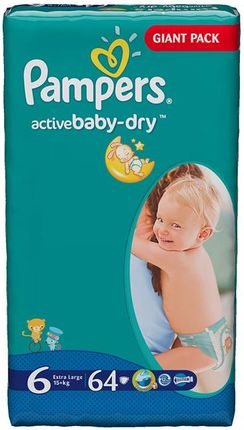 pampers 64 szt cena