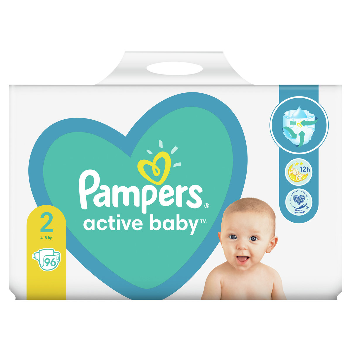 pampers 74 szt active baby 2