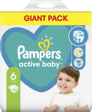 pampers actibe baby 6