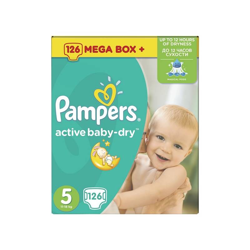 pampers activ babyn126 sztuk