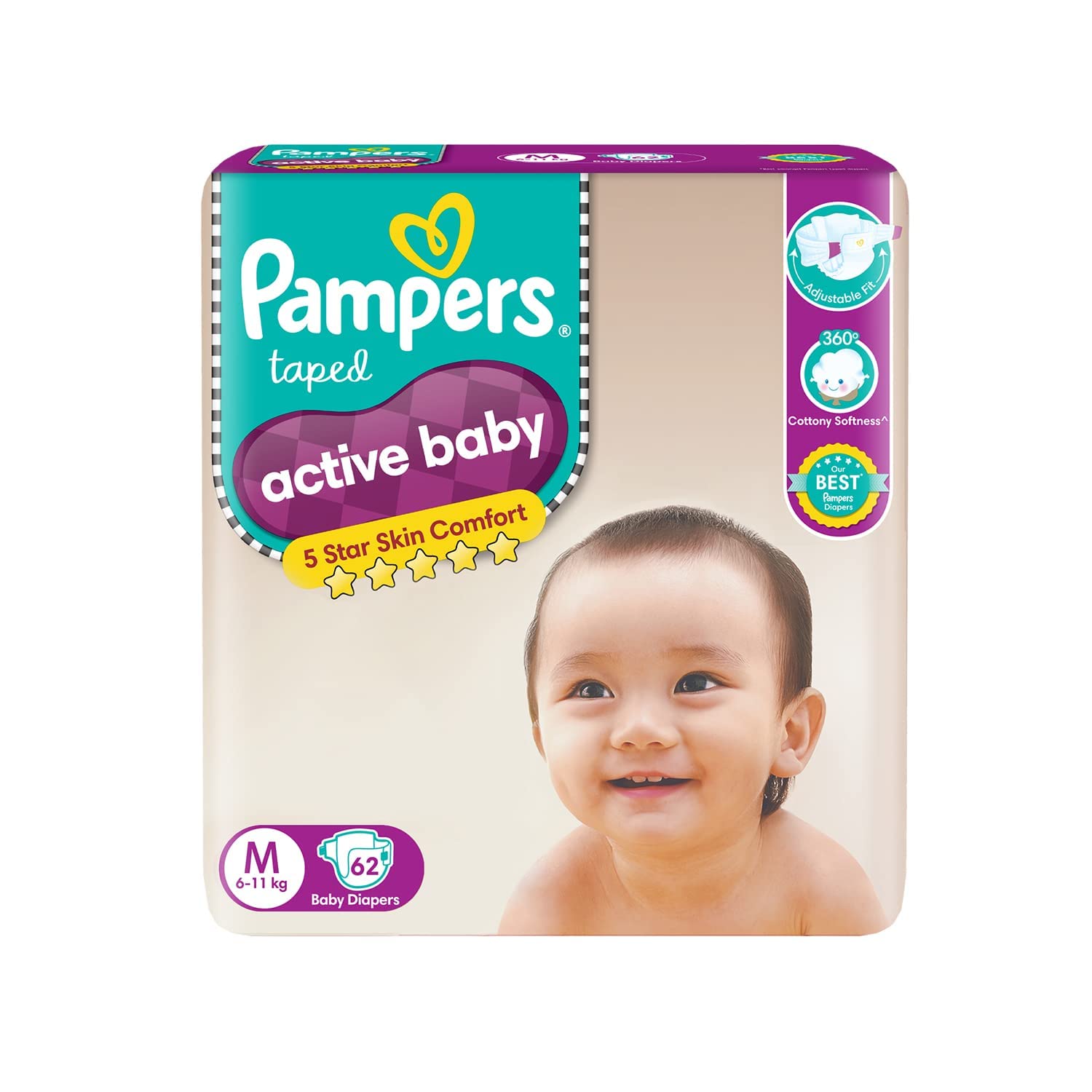 pampers active 2