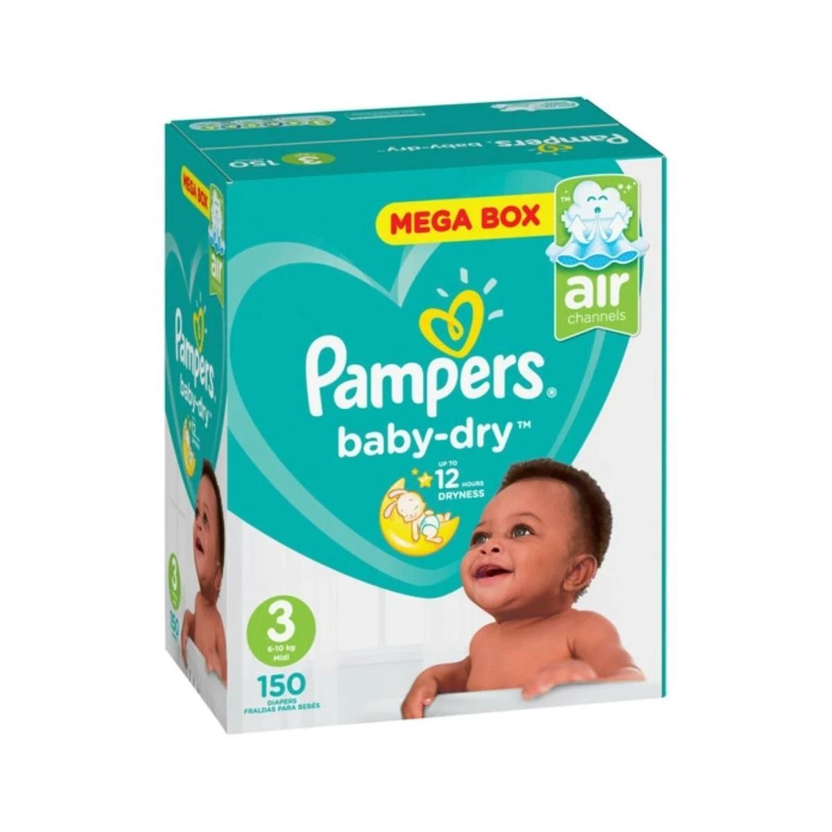 pampers active baby 3 150 szt