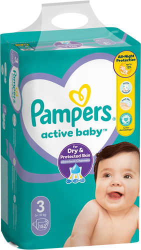 pampers active baby 3 152