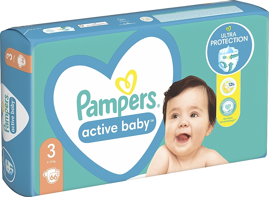 pampers active baby 3-6