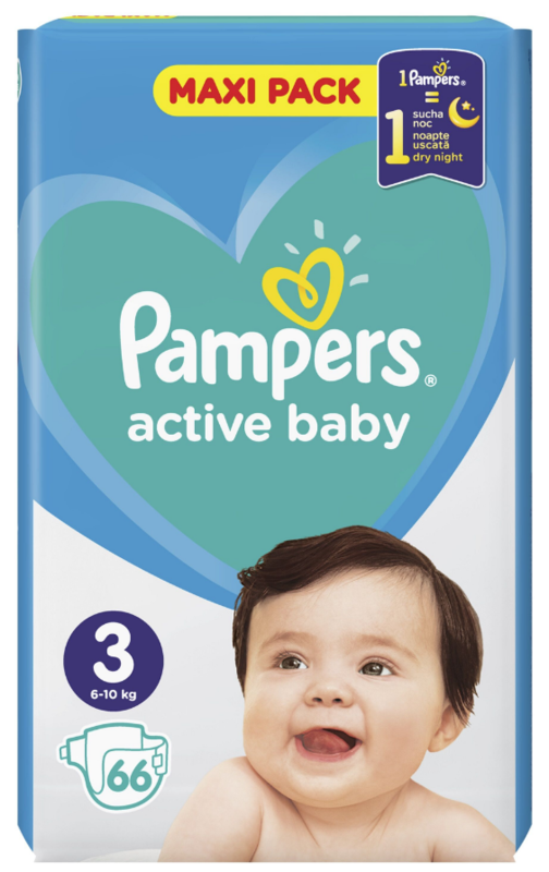 pampers active baby 3 66