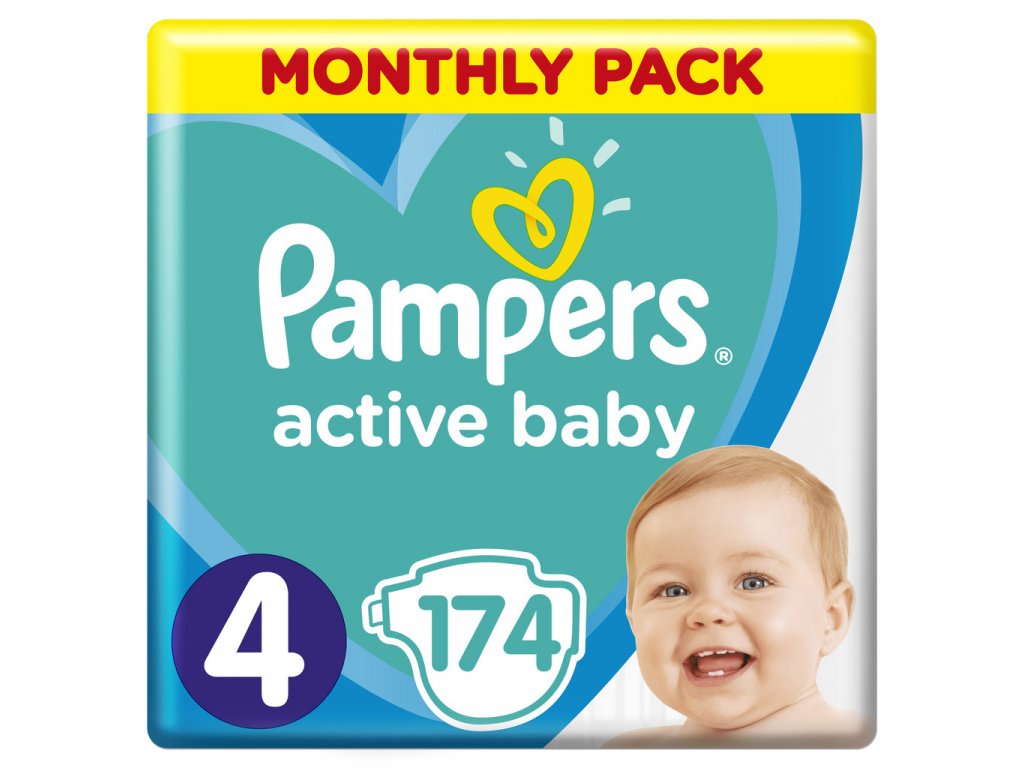 pampers active baby 4 gemini crna