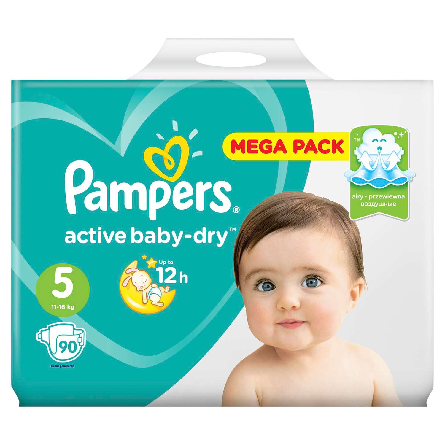 pampers active baby 5 32 sztuki