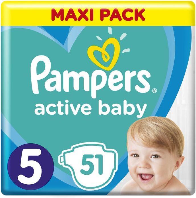 pampers active baby 5 42szt