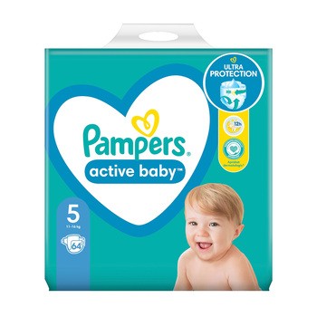 pampers active baby 5 64 szt