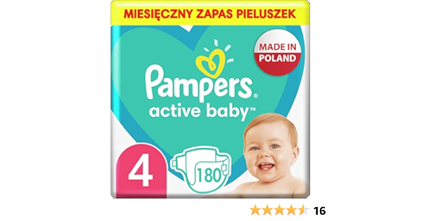 pampers active baby amazon 4