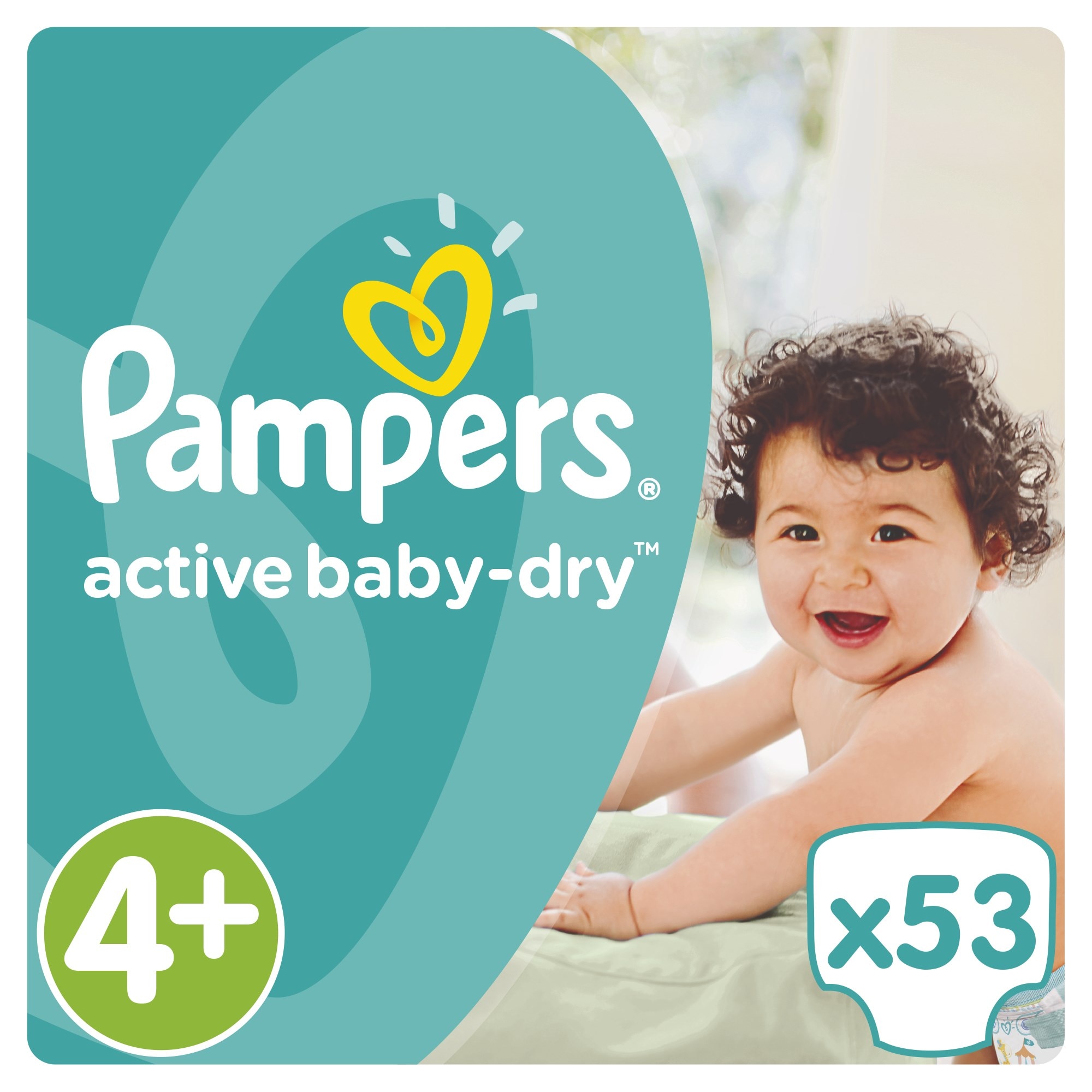 pampers active baby dry 53