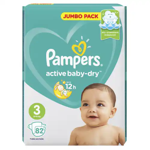 pampers active baby dry 6