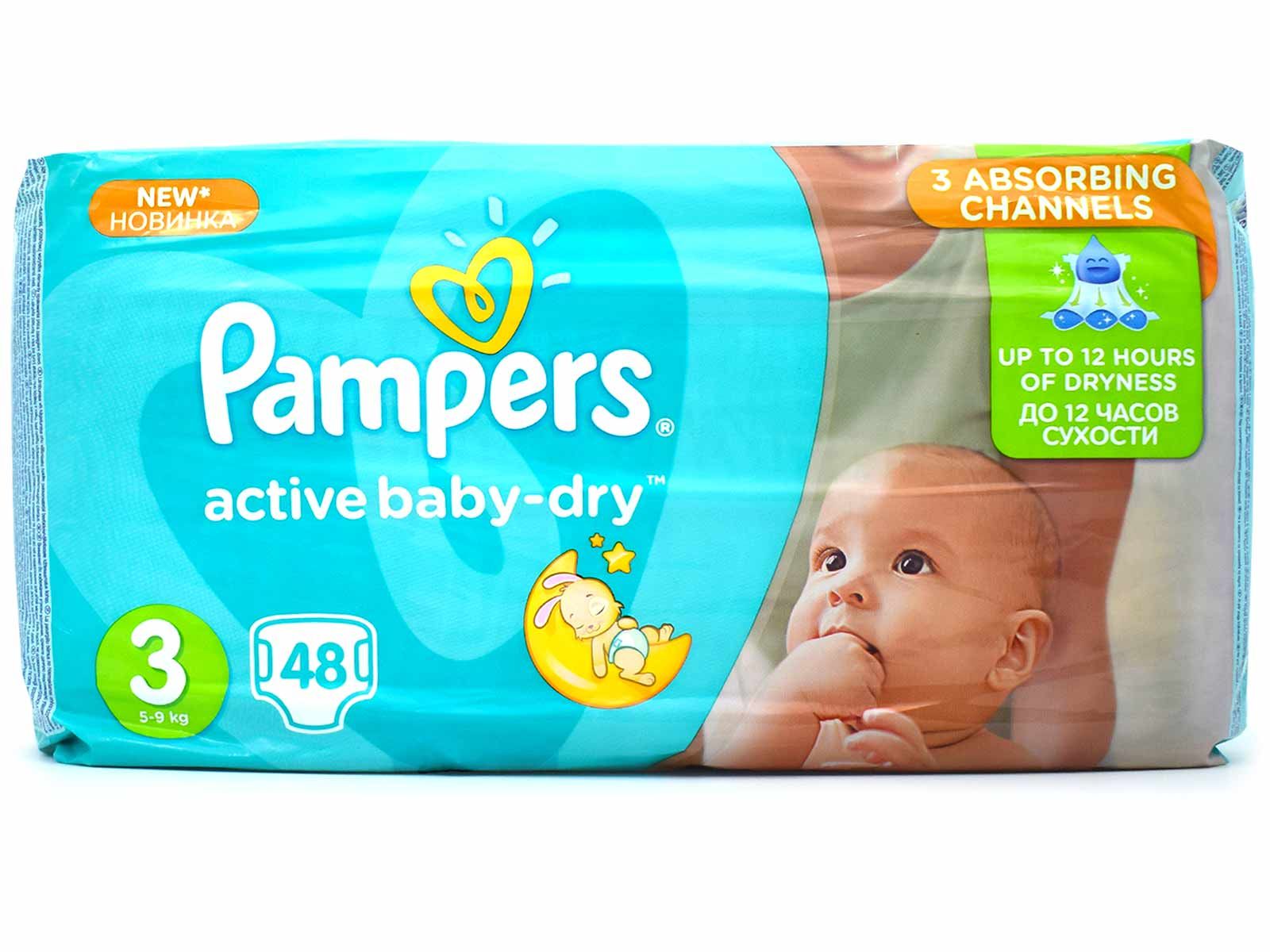 pampers active baby dry r.3