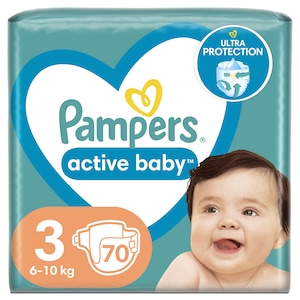 pampers active baby pieluchy 3 midi 42szt pieluszki