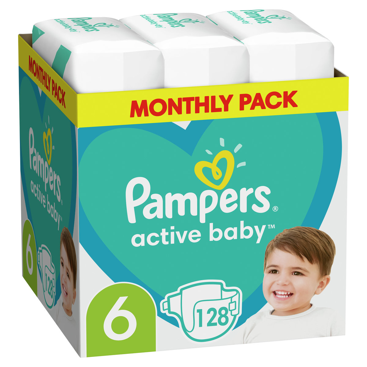 pampers active baby pieluchy rozmiar 3 mounth pack