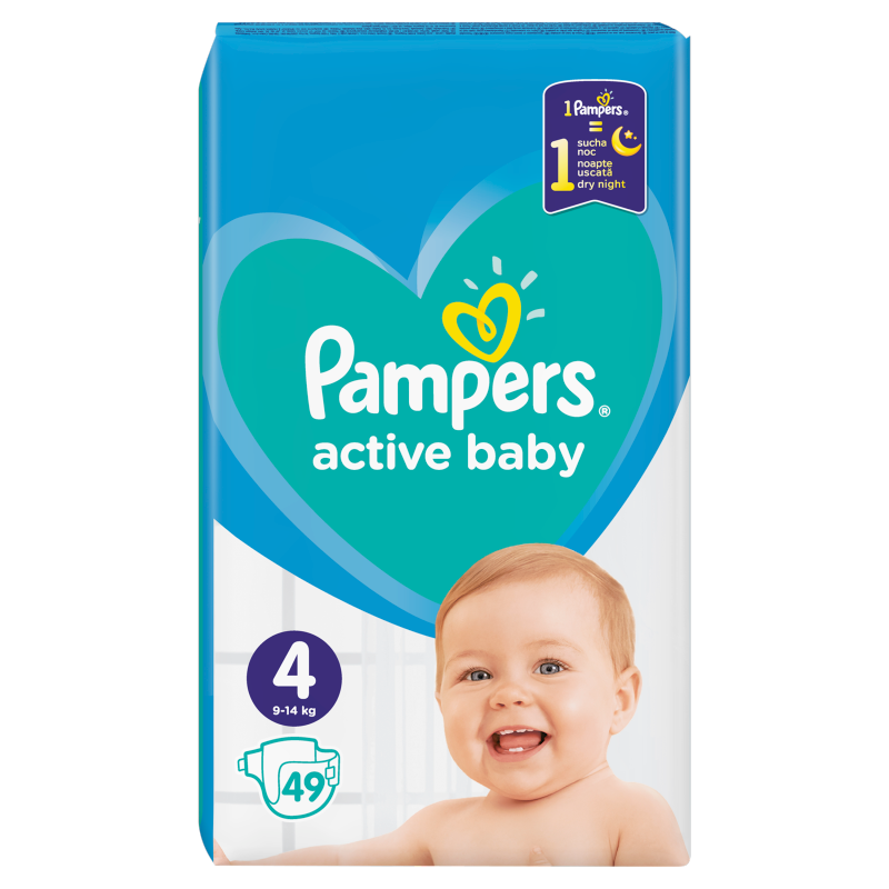 pampers active baby rozmiary