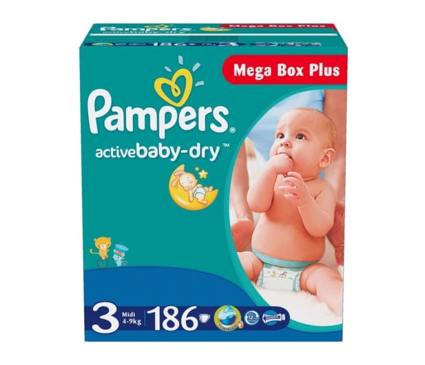 pampers active baby z aloesem