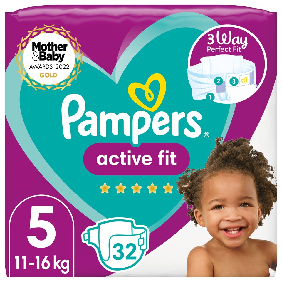 pampers active dry