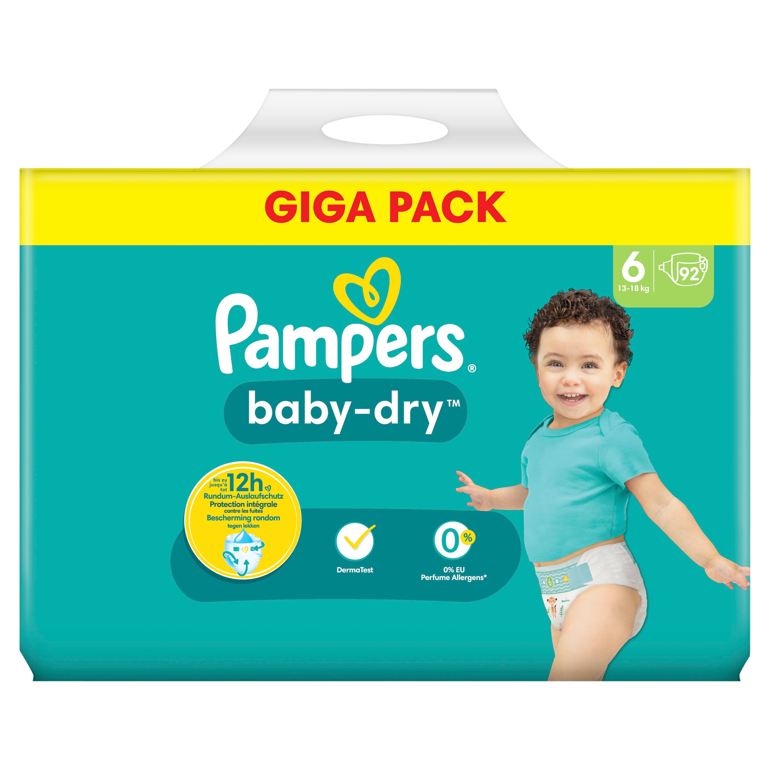 pampers active giga pack 128 szt