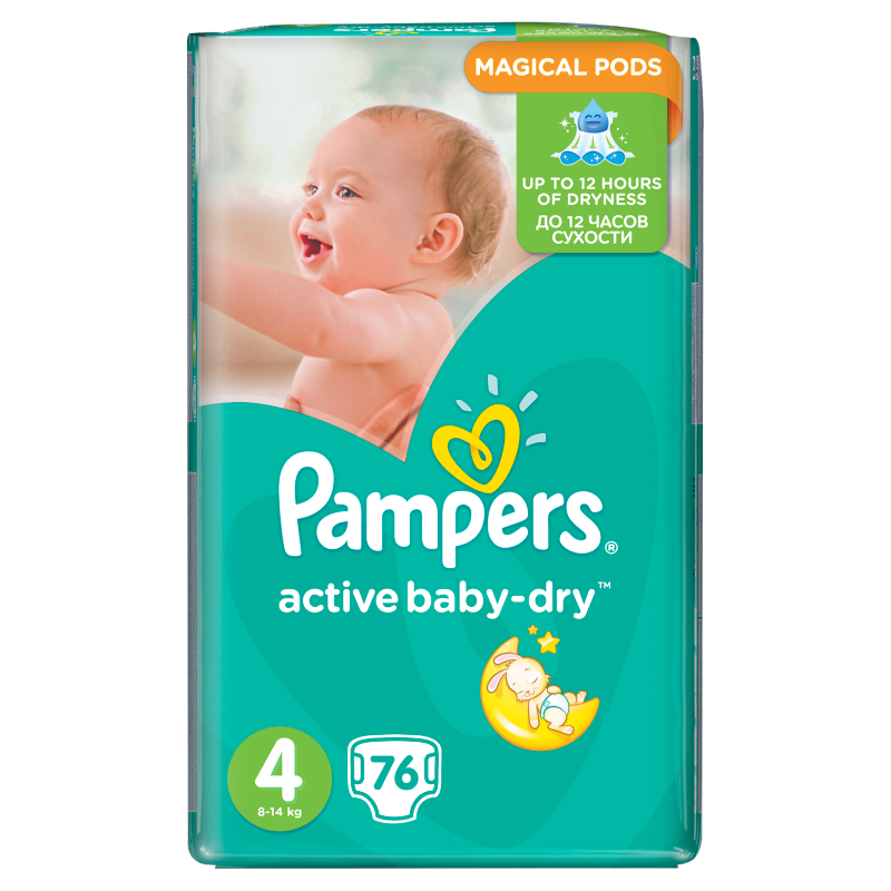 pampers activebaby dry 4