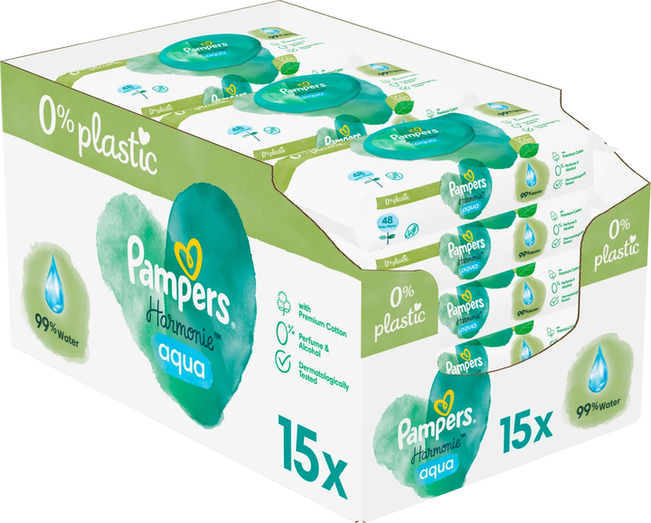 pampers aqua pure wipes opinie