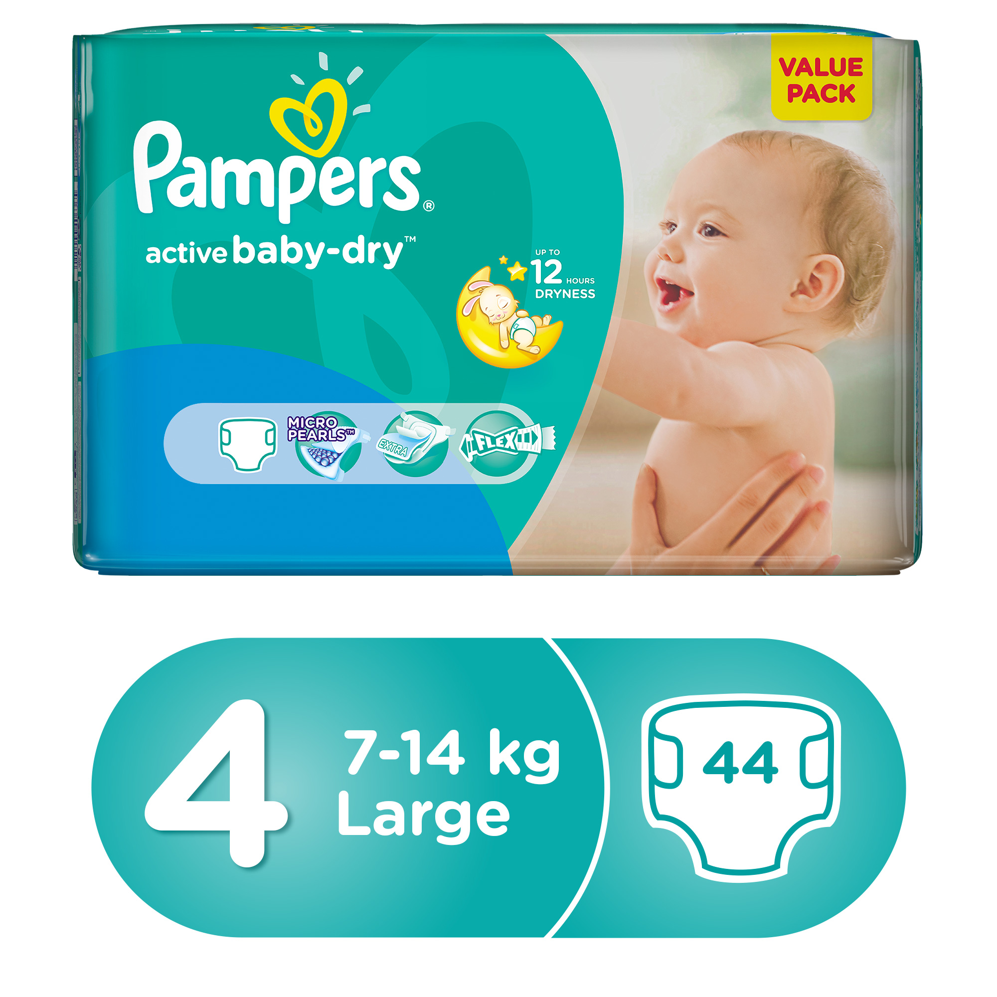 pampers avtive baby dry 4