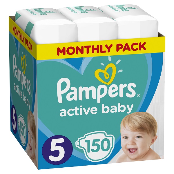 pampers baby active 5