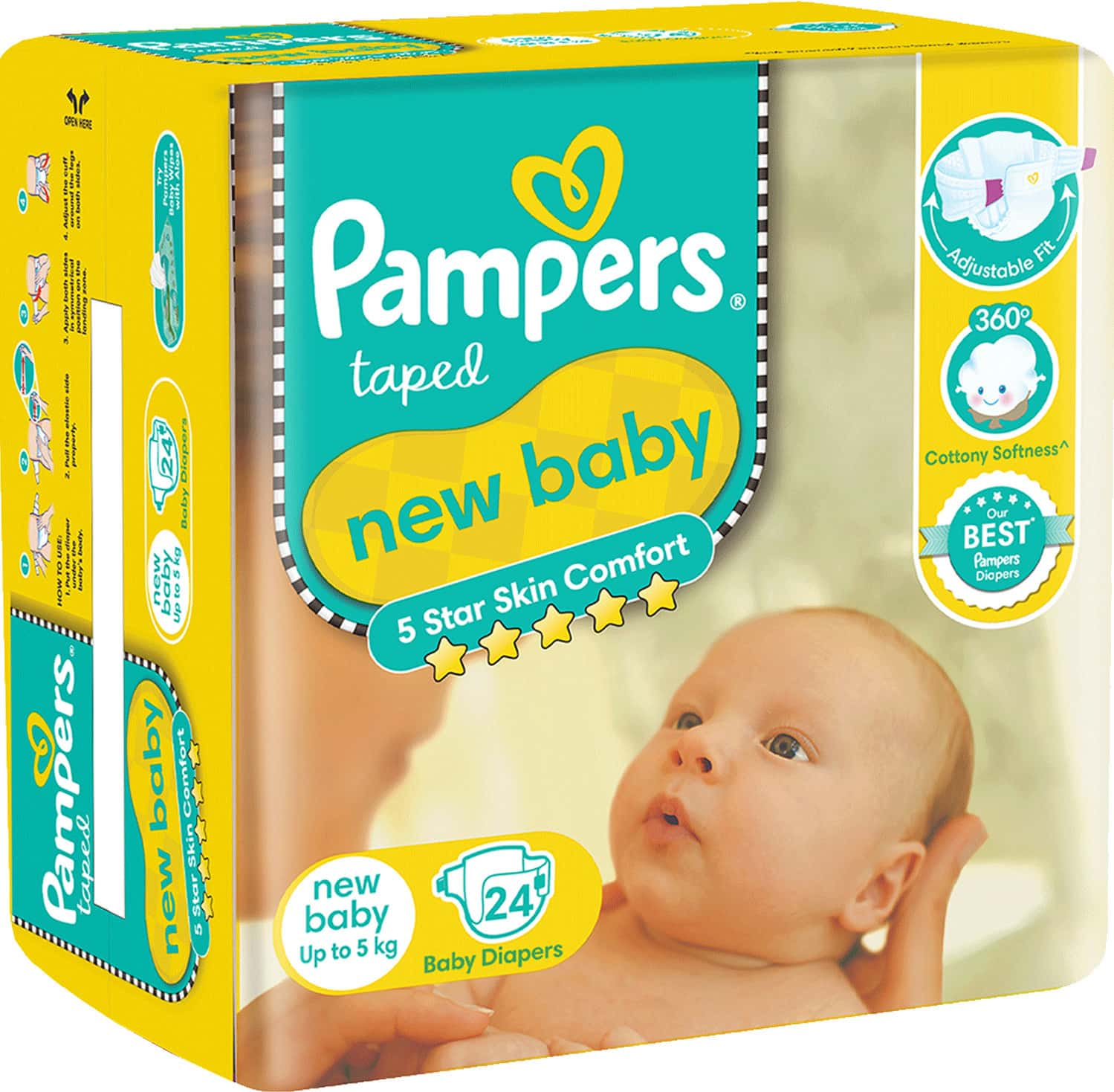 pampers baby born