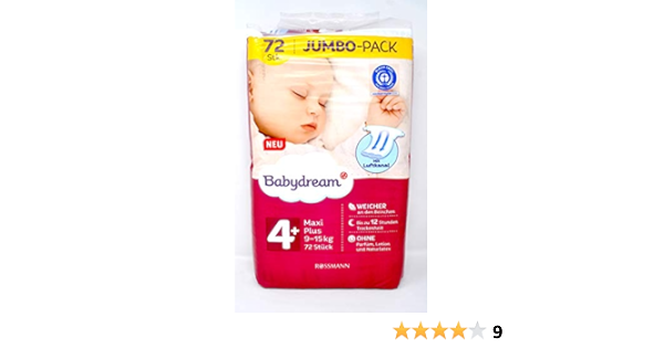 pampers baby dream 4 34 stuck preise