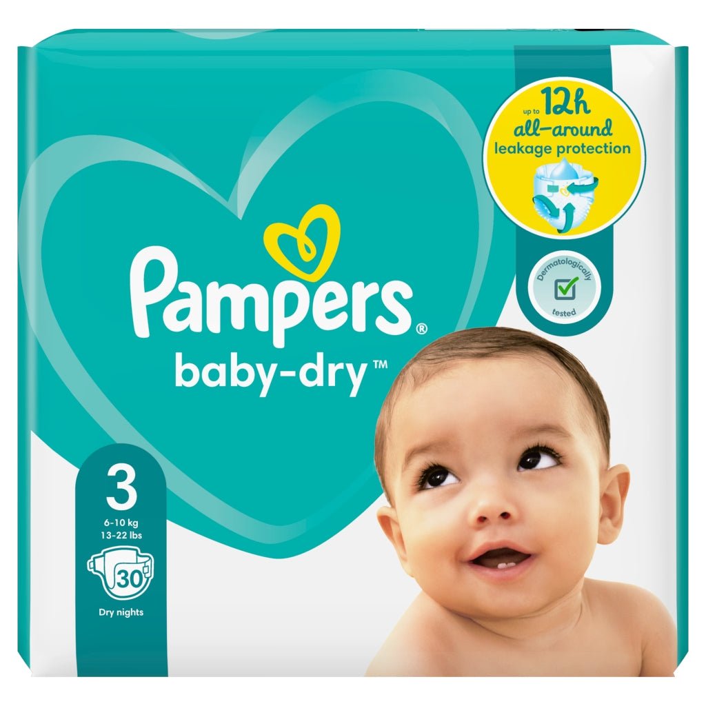 pampers baby dry 3 116sztuk