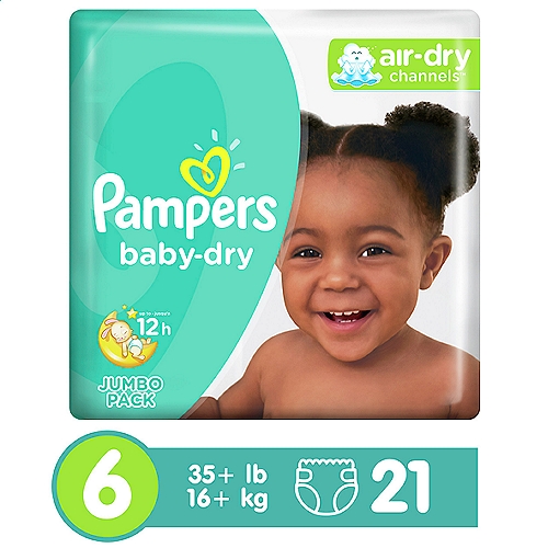 pampers baby dry 6