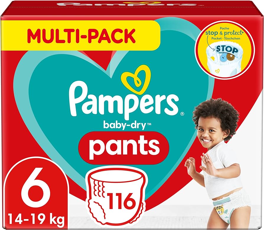 pampers baby.dry 116 sztuk