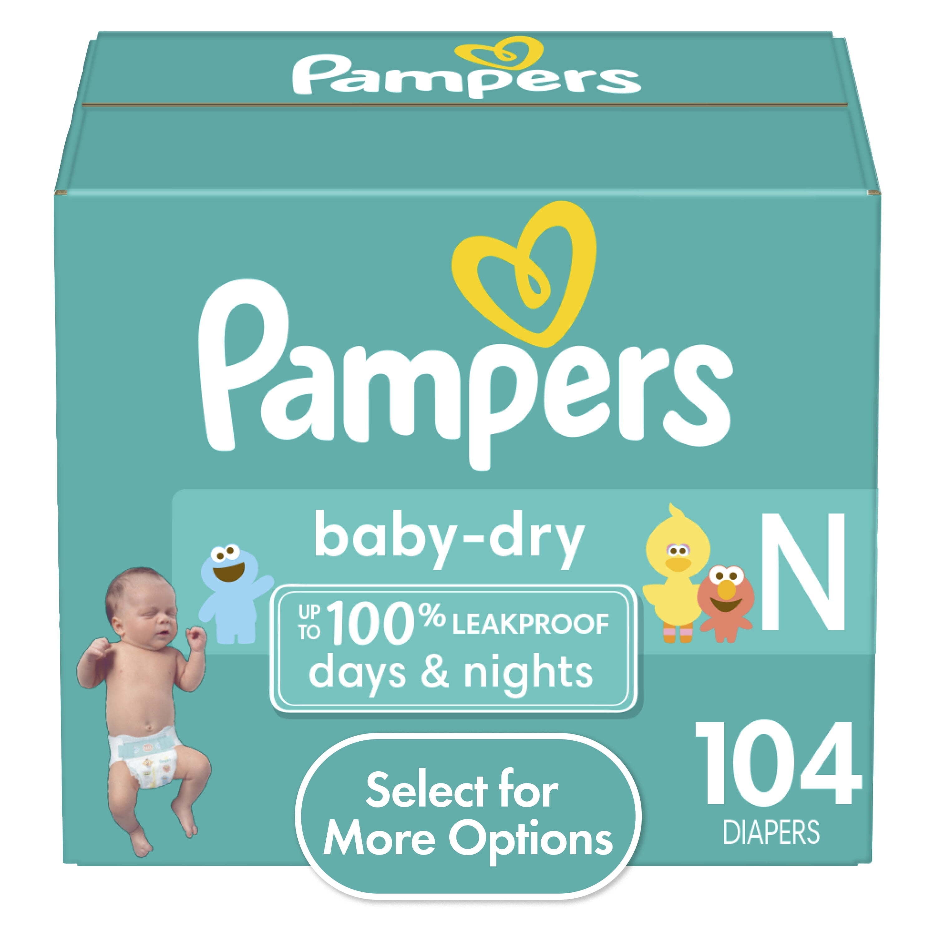 pampers bebe white