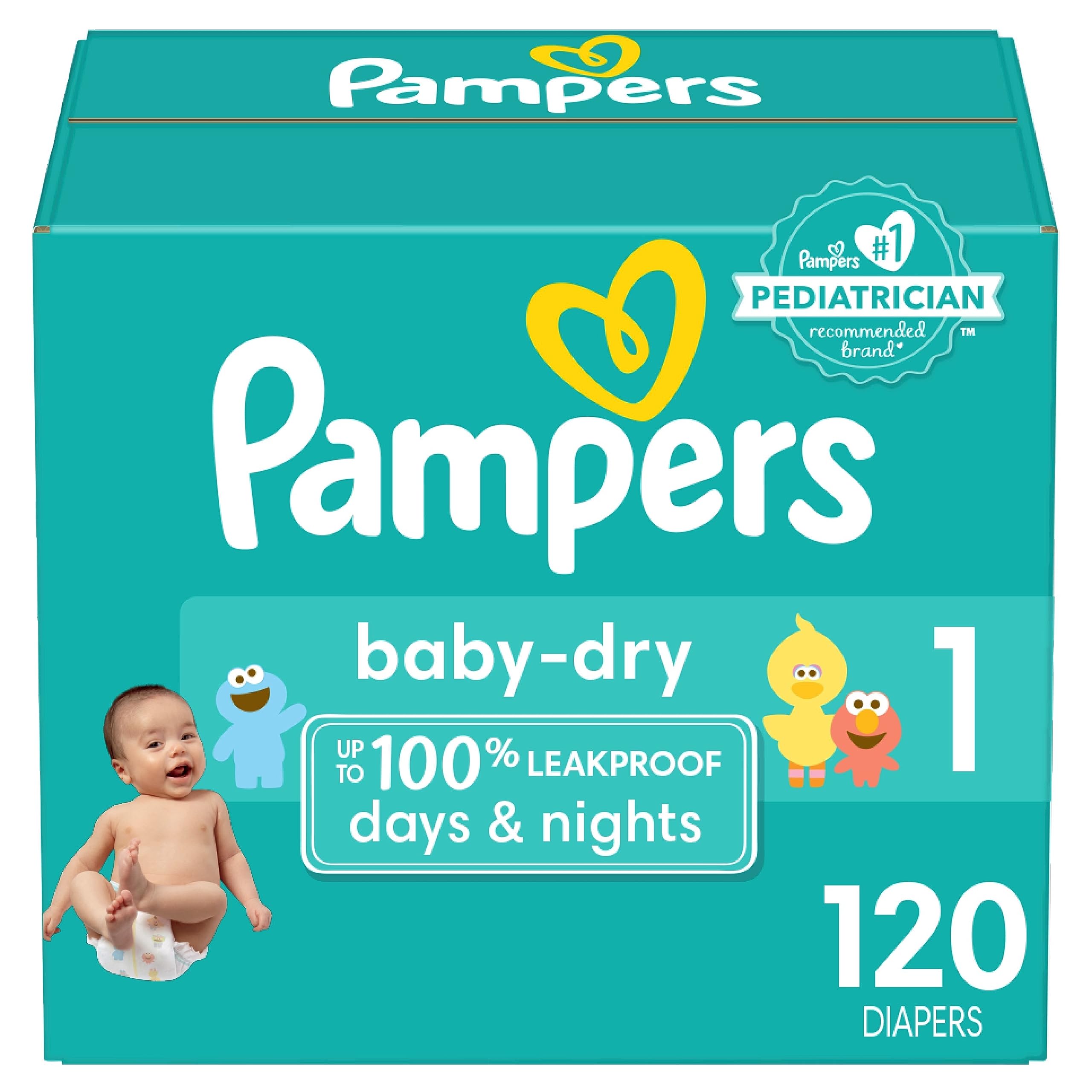 pampers big box size 1