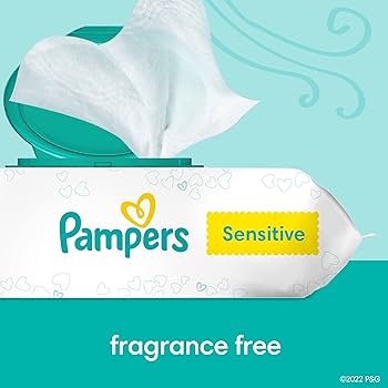 pampers chusteczki dla dzieci sensitive 336 sztuk