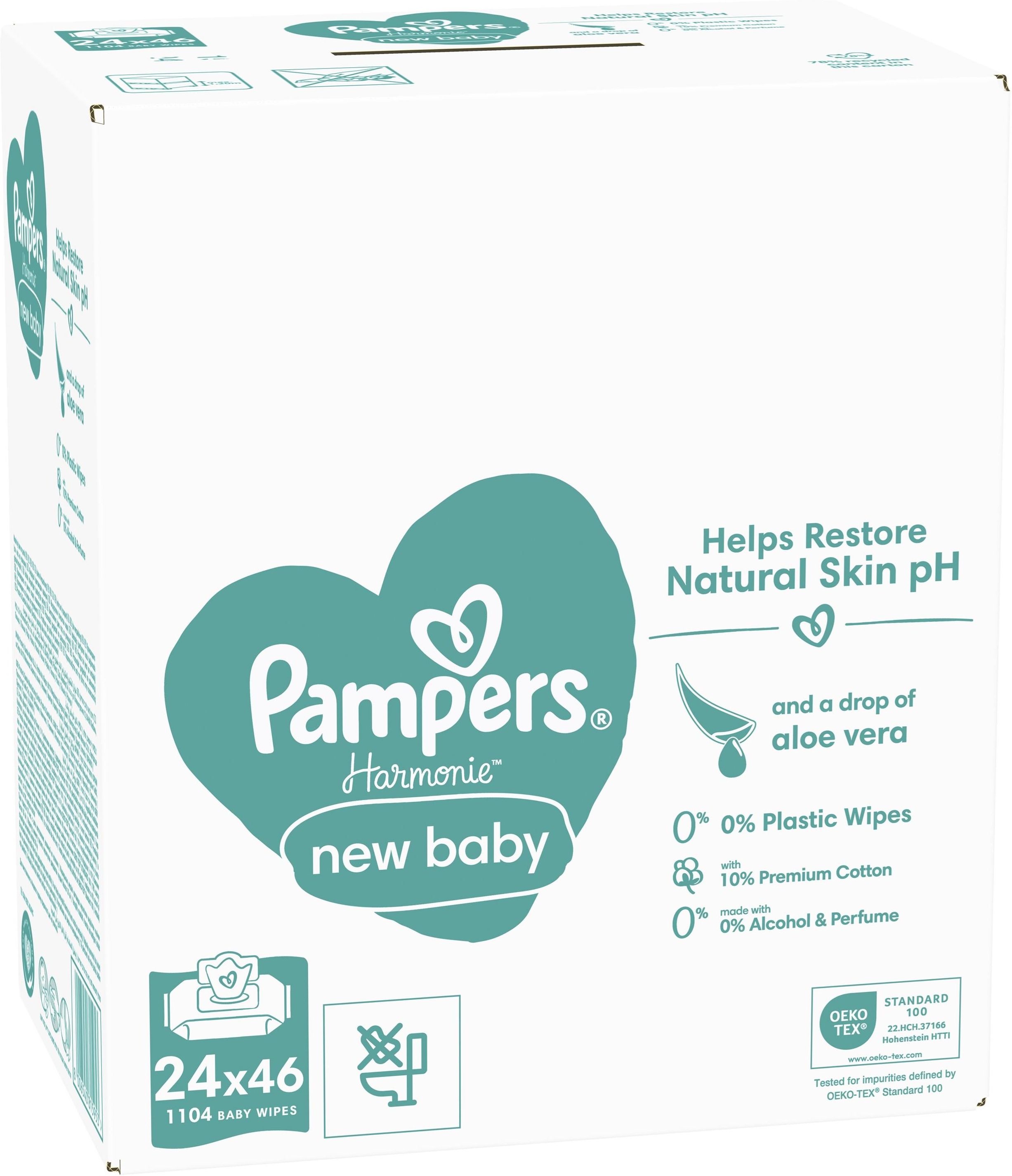 pampers chusteczki nawilzone ceneo