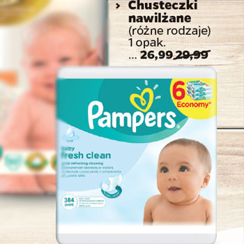 pampers chusteczki promobaby