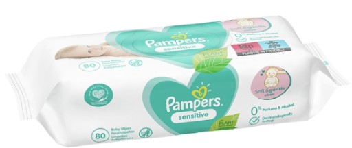 pampers chusteczki sensitive 12 x 56 szt